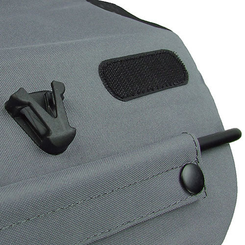 KLICKfix Contour vanntett sykkelveske, sort Default Title