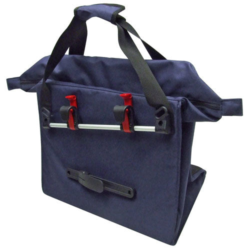 KLICKfix Cargo Basic sykkelveske, blå Default Title