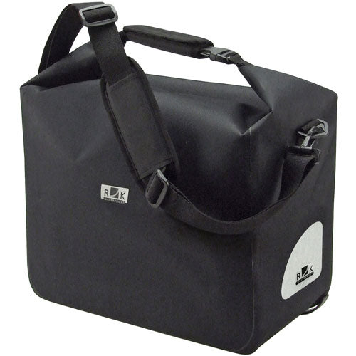 KLICKfix Cargo vanntett sykkelveske, sort Default Title