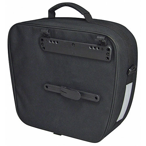 KLICKfix Travelbags GTA, sett med 2 sykkelvesker, sort Default Title