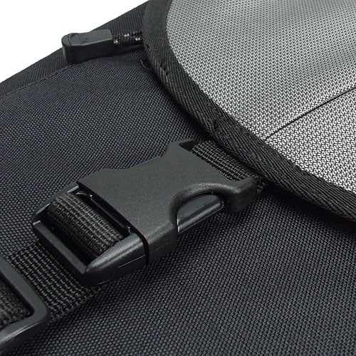 KLICKfix Cita GTA sykkelveske, sort/sølv Default Title