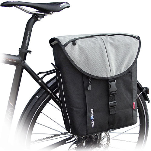 KLICKfix Cita Vario sykkelveske, sort/sølv Default Title