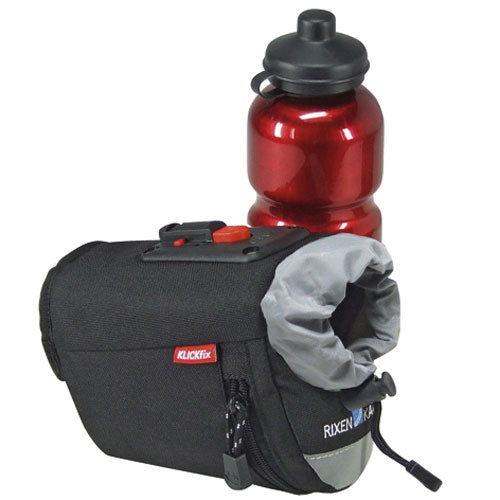 KLICKfix Micro Bottlebag sykkelveske, sort Default Title