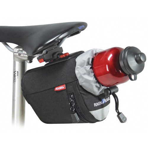 KLICKfix Micro Bottlebag sykkelveske, sort Default Title