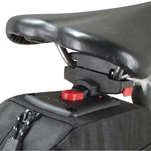 KLICKfix Micro SL sykkelveske, sort Default Title