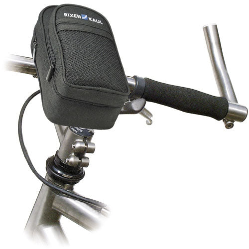 KLICKfix Compact sykkelveske, sort Default Title