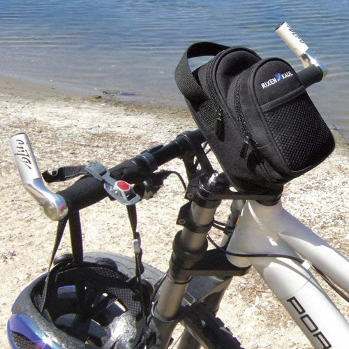 KLICKfix Compact sykkelveske, sort Default Title