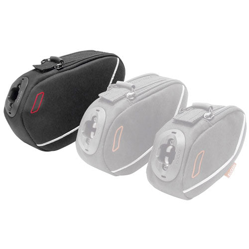 KLICKfix Integra Large sykkelveske, sort Default Title