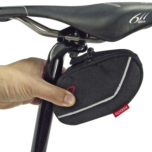 KLICKfix Integra Small sykkelveske, sort Default Title