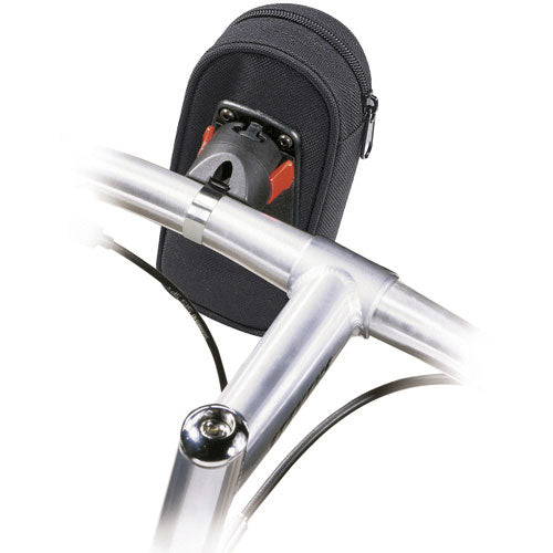 KLICKfix Handy Zip II sykkelveske, sort Default Title