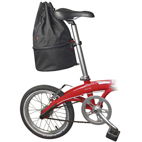 KLICKfix Matchpack sykkelsekk, sort Default Title