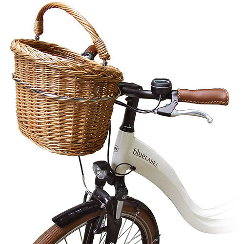 KLICKfix Sykkelkurv Mini av flettet piletre Default Title