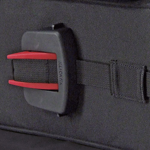 KLICKfix RackPack 1 sykkelveske, sort Default Title