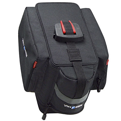 KLICKfix RackPack 2 sykkelveske, sort Default Title