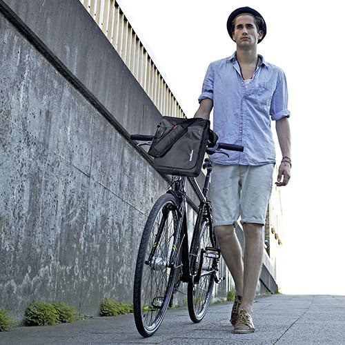 KLICKfix SmartBag sykkelveske, sort Default Title