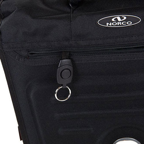Norco Lifestyle L sykkelveske, sort Default Title