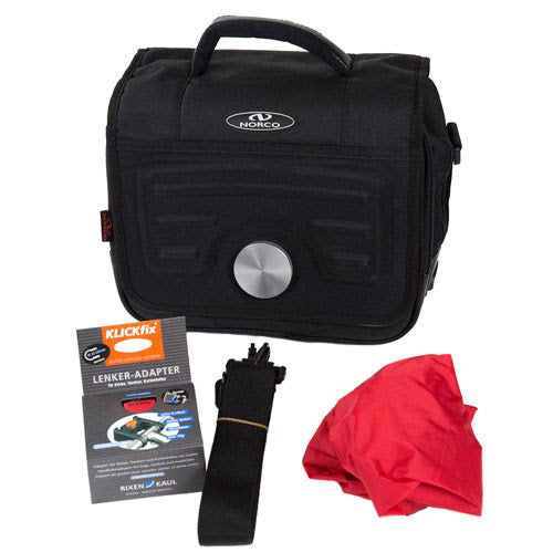 Norco Lifestyle sykkelveske, sort Default Title
