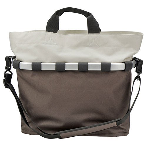 KLICKfix Bikebasket Oval M Mocca sykkelveske Default Title