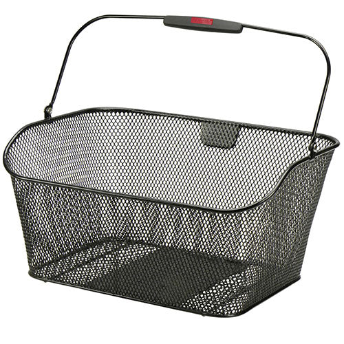 KLICKfix City Basket, sykkelkurv, sort Default Title