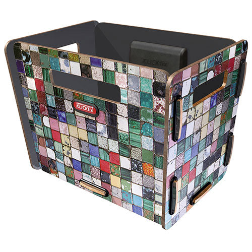 KLICKfix Radkiste 1 Mosaik, sykkelkurv Default Title