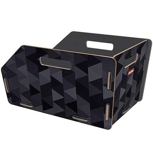 KLICKfix Radkiste 1 Dark Fix, sykkelkurv Default Title